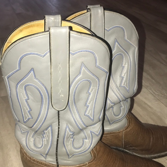 Lizard skin boots - Picture 2 of 6